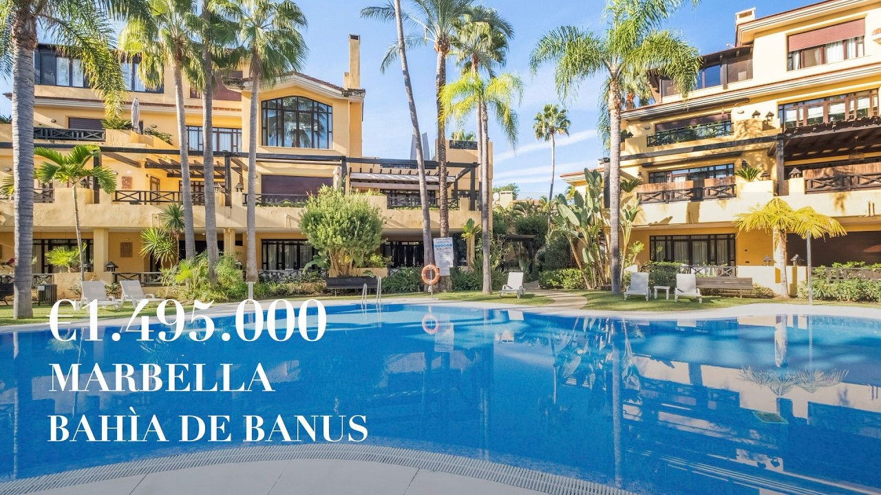 Luxury Ground Floor Apartment Bah&iacute;a de Ban&uacute;s Marbella | Beachside Garden near Puerto Ban&uacute;s.