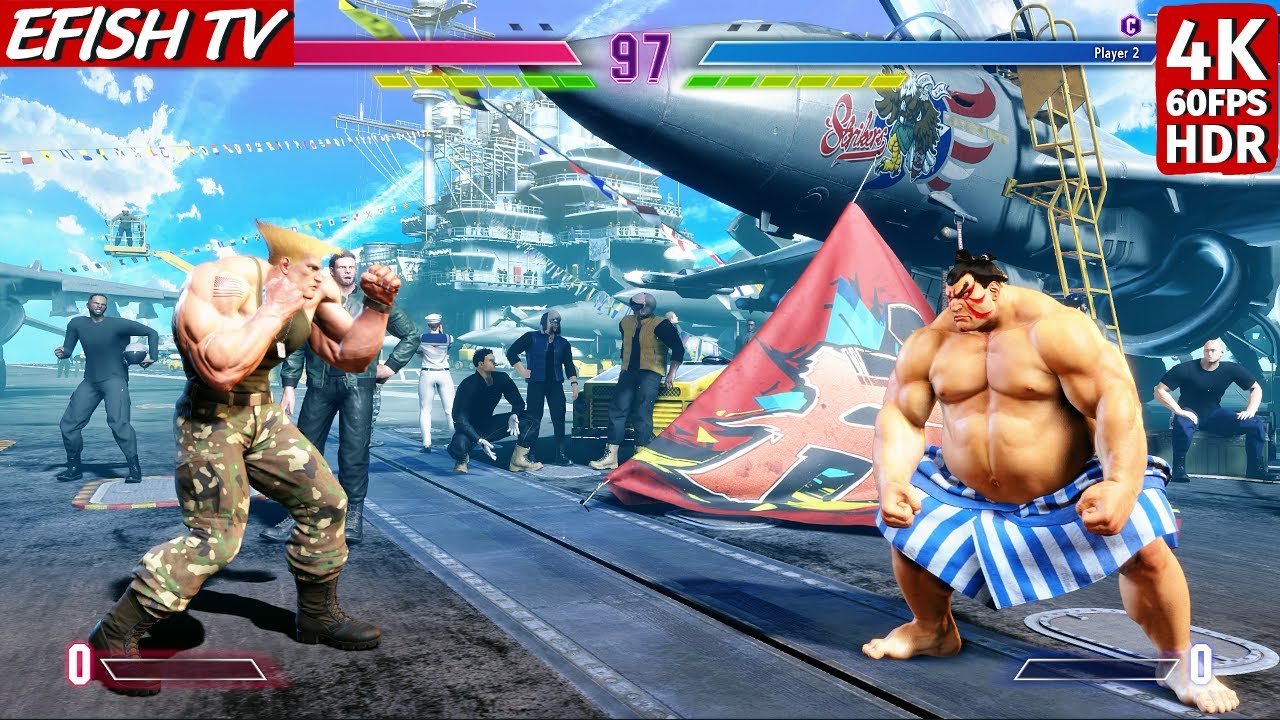 Guile vs E. Honda (Hardest AI) - Street Fighter 6 | 4K 60FPS HDR