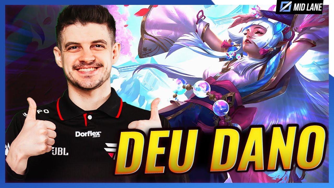 Finalmente conseguimos DAR MUITO DANO de SYNDRA! 🥳🏐