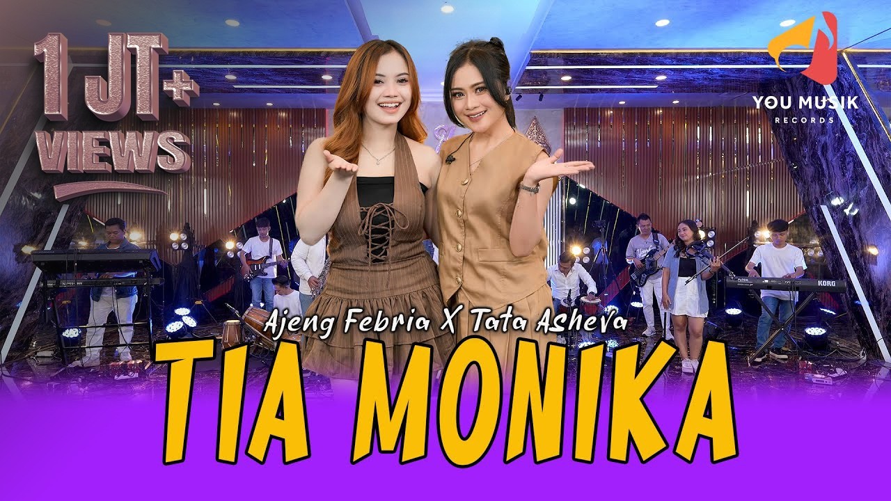 TIA MONIKA - AJENG FEBRIA ft TATA ASHEVA | MEMBUAT DIRIKU TERGILA-GILA ( OFFICIAL LIVE MUSIC VIDEO )