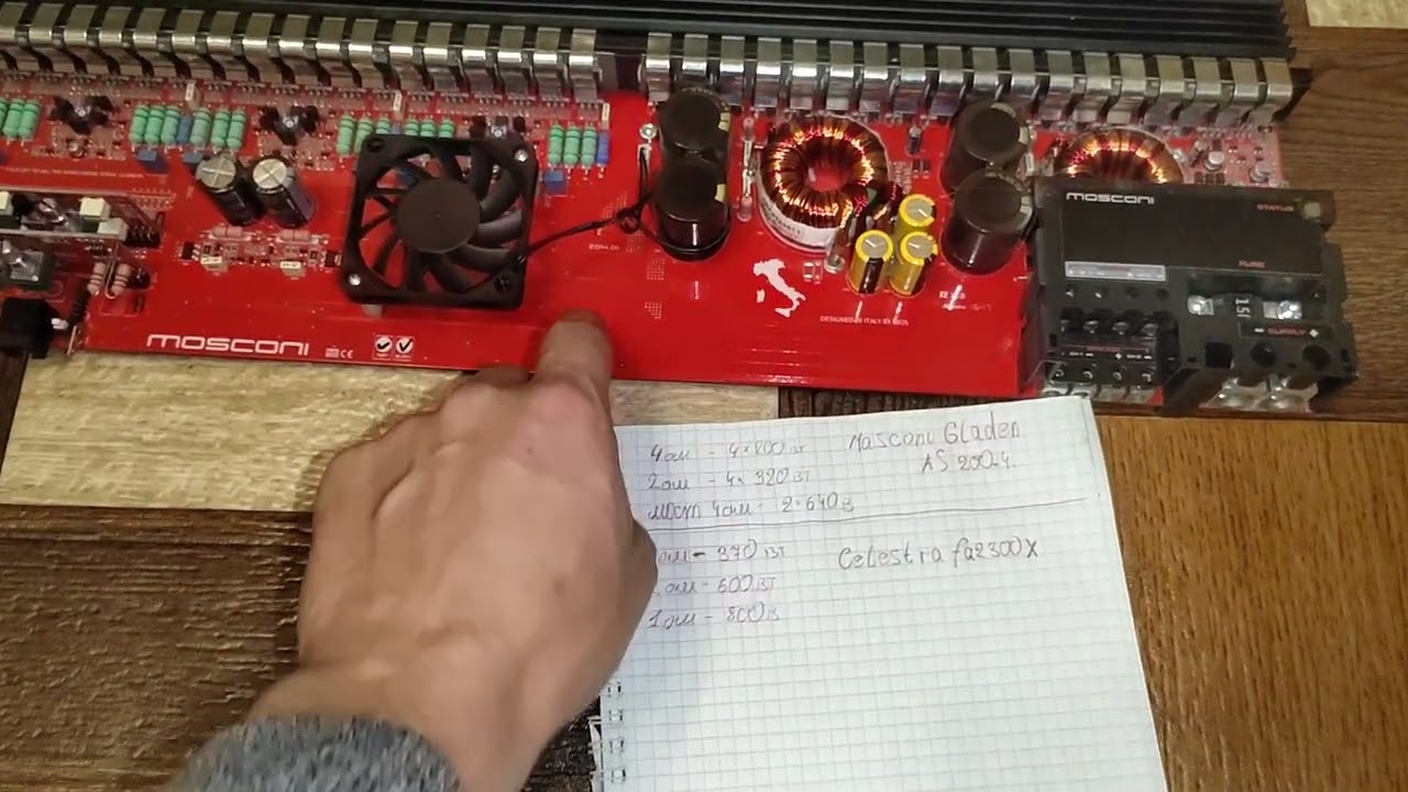 Сравнение Masconi Gladen AS 200.4 и Celestra FA2300x