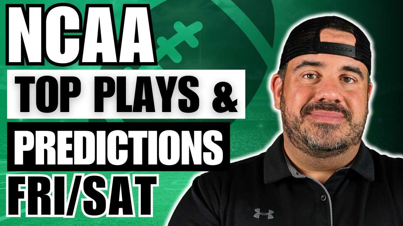 COLLEGE FOOTBALL FRI/SAT PROFIT HUNT | WEEK 8 | NCAAF TOP BETS & PREDICTIONS