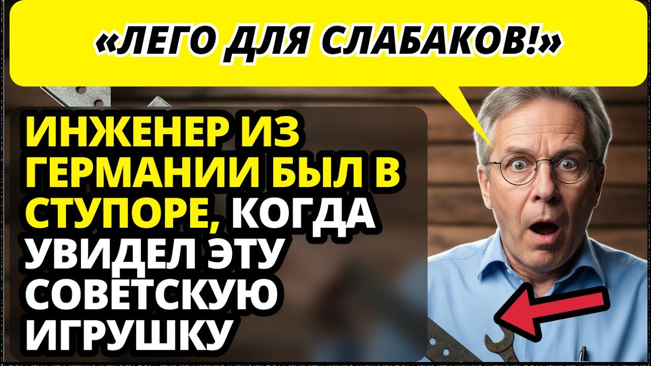 Немец раскрыл главный секрет СССР, когда увидел эту обычную игрушку.