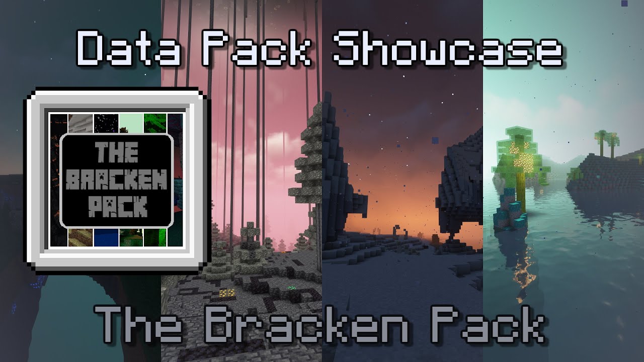 Bracken Pack Data Pack Showcase - Minecraft 1.18.2