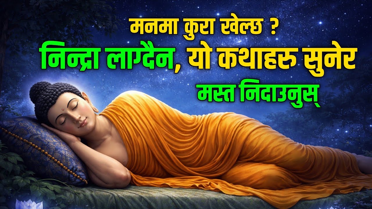 मन बेचैन हुन्छ राती निन्द्रा लाग्दैन : गौतम बुद्ध 