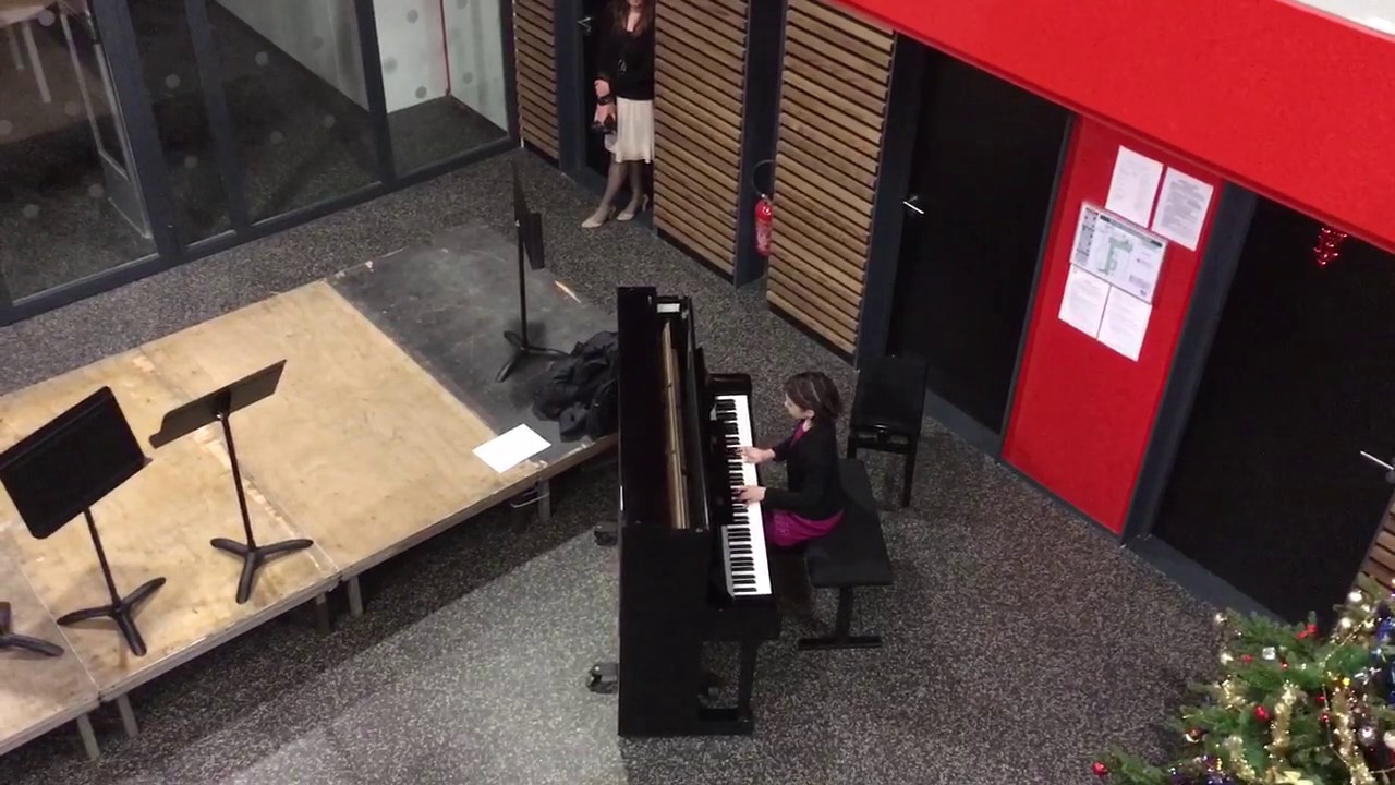 Danse des petites filles, Op 36 No3, N Gade (pi&ugrave; forte), Anth&eacute;a 10ans 1/2
