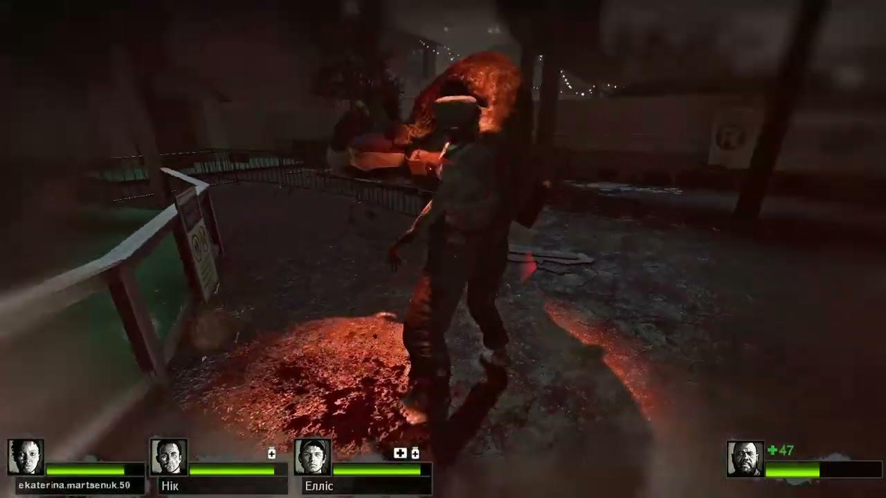 Left 4 Dead 2 Мрачный карнавал в паре с женой