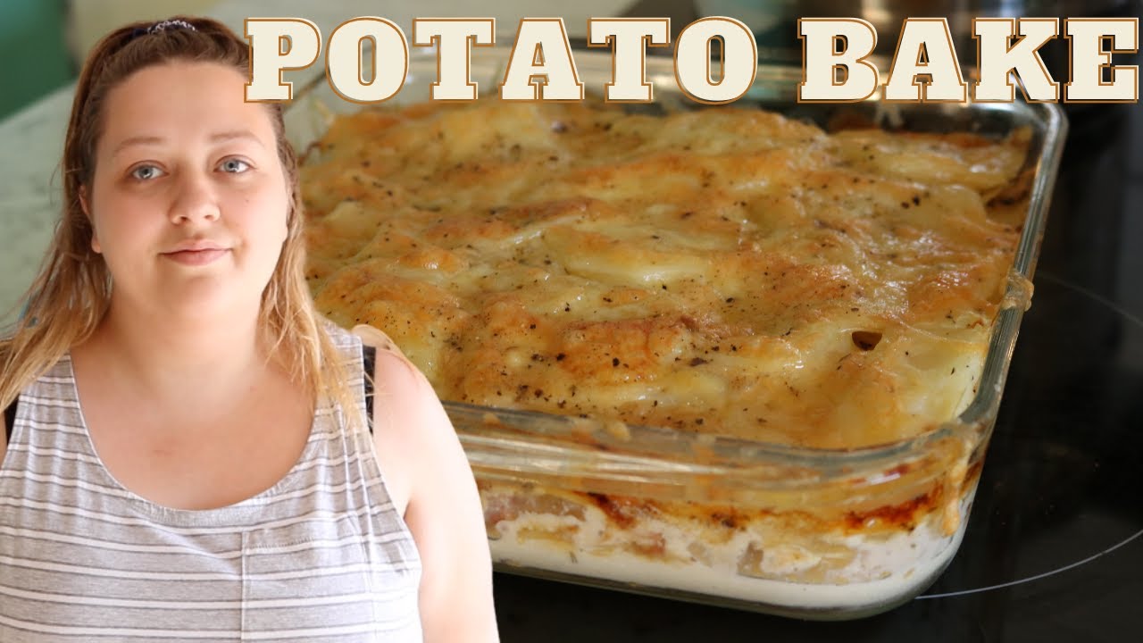 BACON & ONION POTATO BAKE RECIPE! | How to cook potato bake | Easy Recipe.