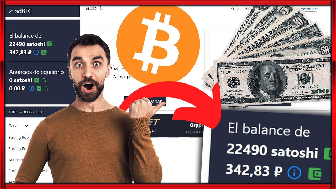 C&oacute;mo Ganar Bitcoins Gratis 2022 | SIN INVERTIR [PRUEBA DE PAGO] Gana Bitcoin R&aacute;pido | Mejor P&aacute;gina