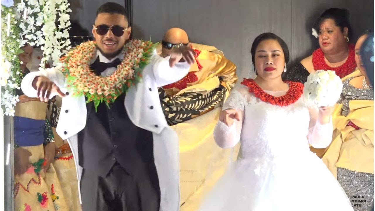 Beautiful Wedding Reception Celebrating Newlyweds Mr & Mrs Futa Sio'ata and Mele Siulolovao Harriss