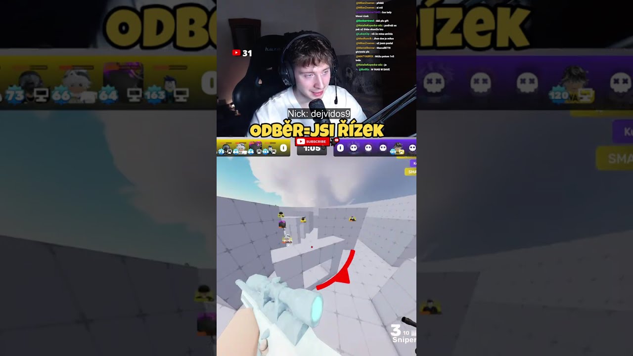 7K SUBS LETSGOO BBY | John Doe je mýtus ? | Soutěže | Hry s Chatem