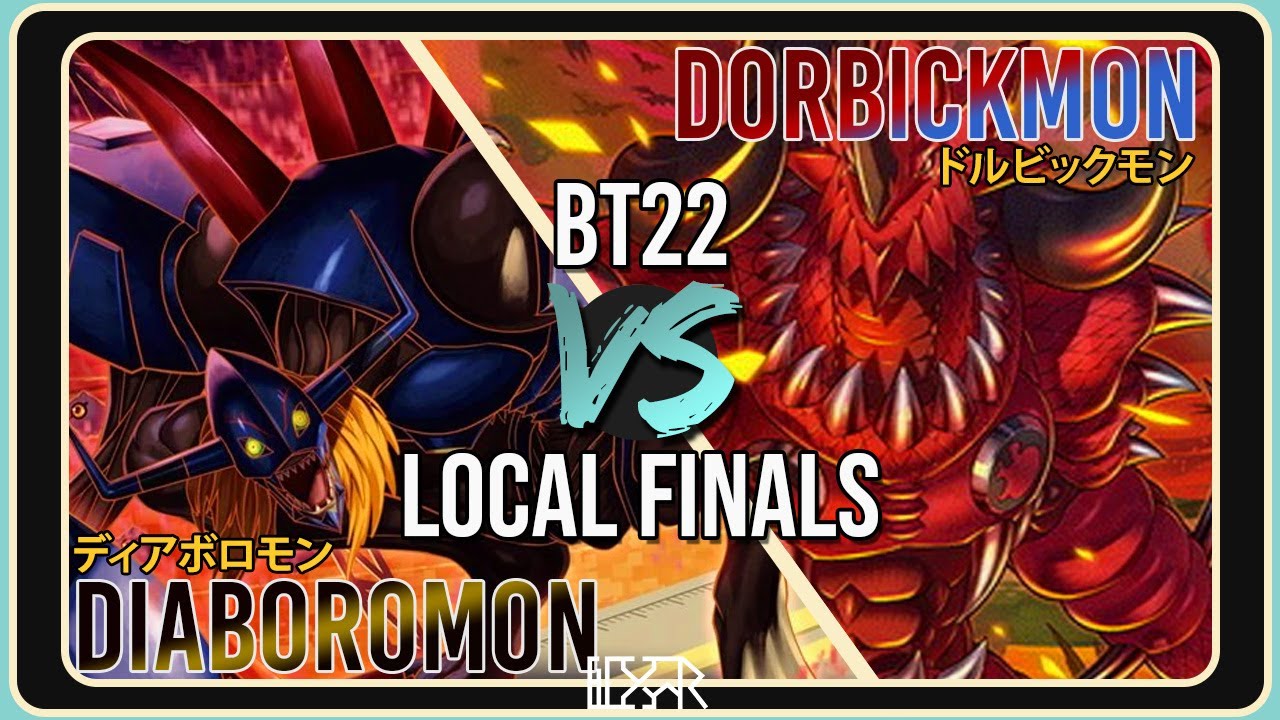 Diaboromon vs Dorbickmon [Digimon TCG BT22 EVO CUP FINALS] Match Commentary