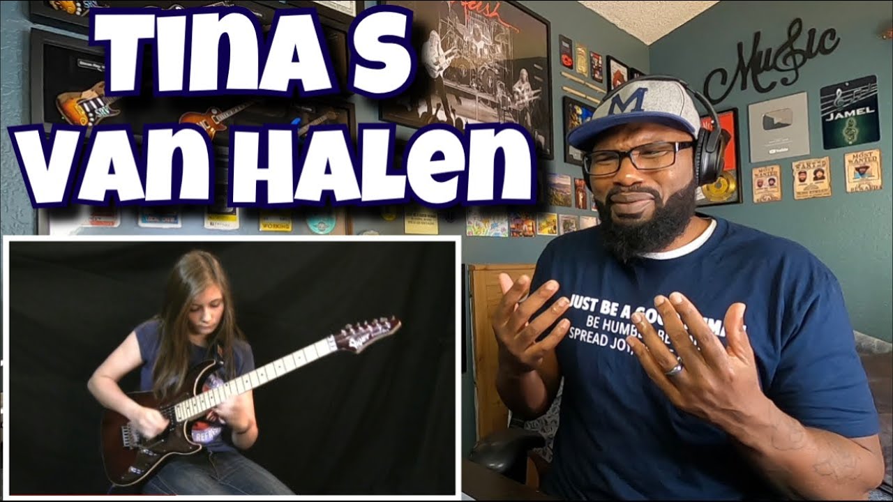 Tina S - Van Halen Eruption Guitar Cover | REACTION