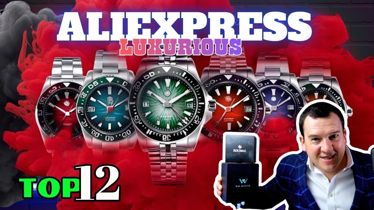 Топ-12 часов с AliExpress, которые переосмысливают понятие доступной роскоши.