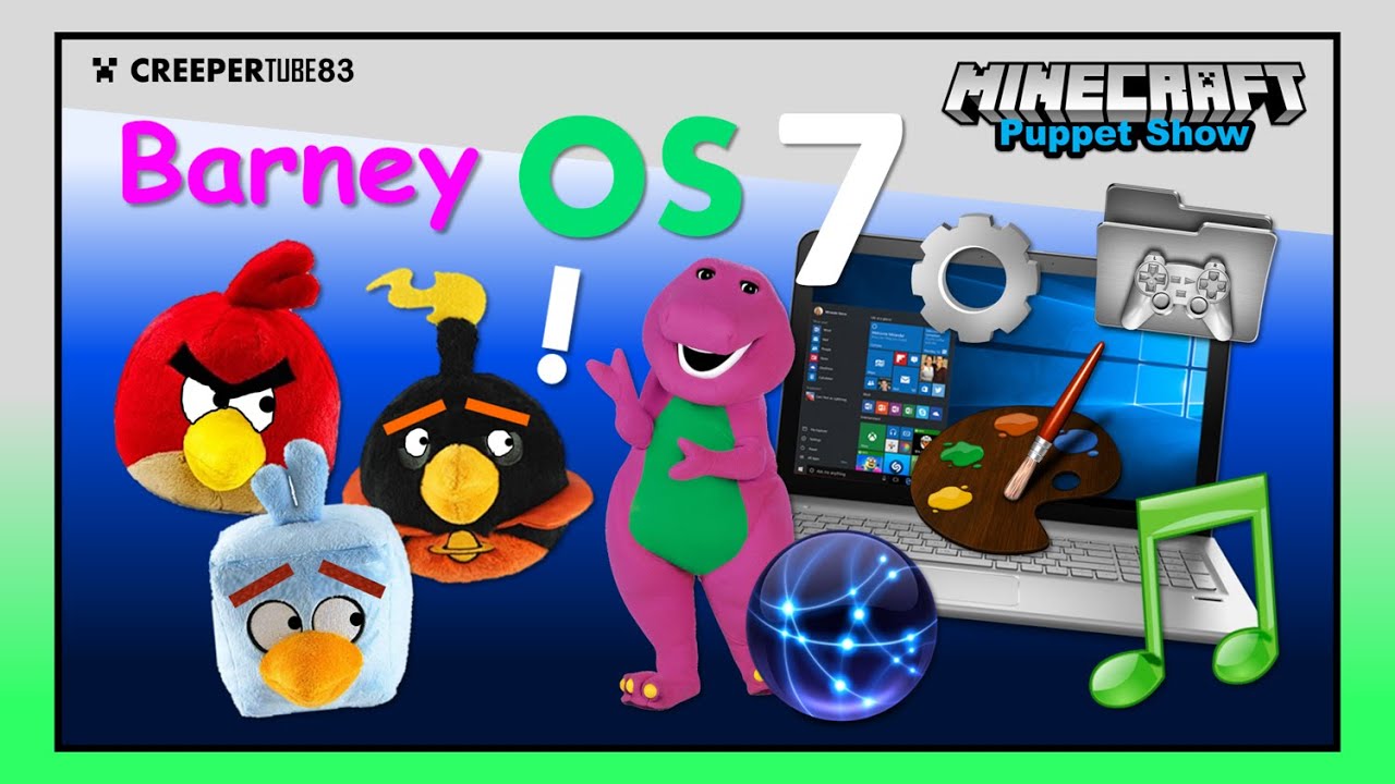 [CT83] Barney OS 7 | MinecraftPuppetShow