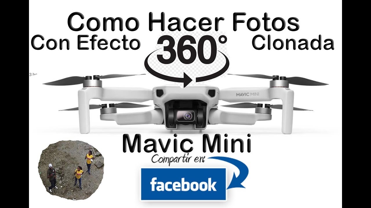MAVIC MINI-COMO HACER FOTO 360 CON EFECTO CLONADO en ESPAÑOL