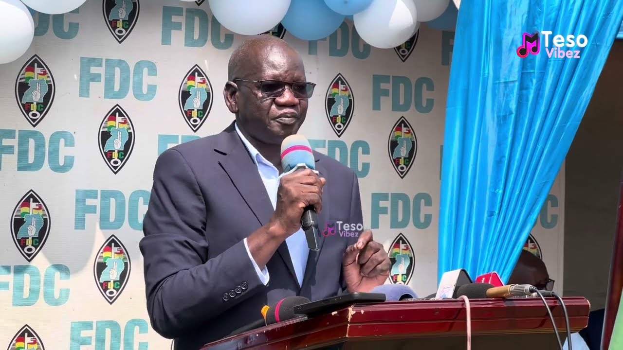 Patrick Oboi Amuriat’s Emotional Speech before Stepping Down for Nandala Mafabi