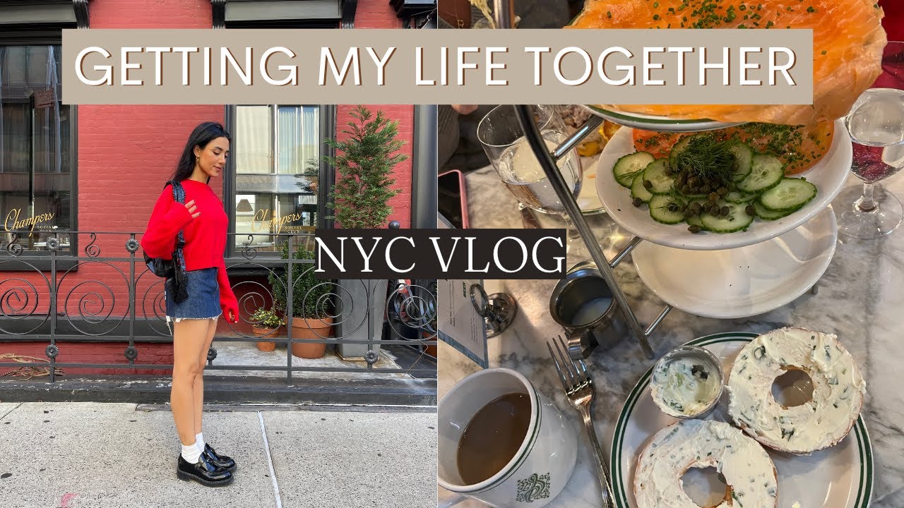 A FEW DAYS IN MY LIFE LIVING IN NYC VLOG: GETTING MY LIFE TOGETHER!