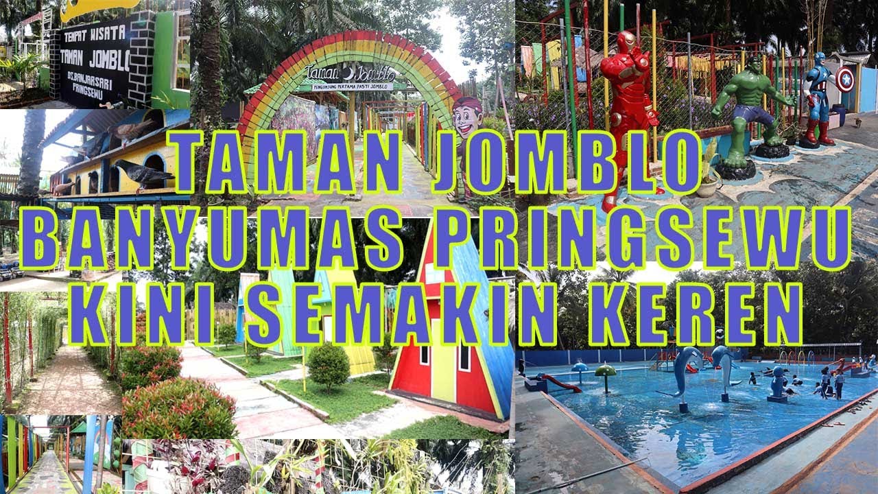 WISATA TAMAN JOMBLO BANYUMAS PRINGSEWU LAMPUNG | KINI SEMAKIN KEREN