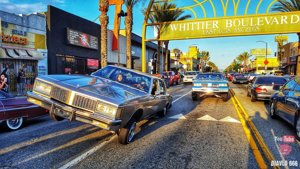 Lowrider cruise Whittier Blvd. 6/6/2020