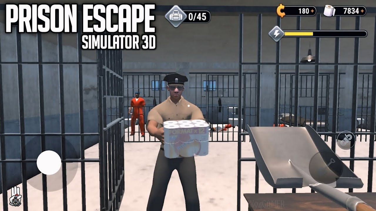 Prison Escape Simulator 3D Full Gameplay Android & Ios