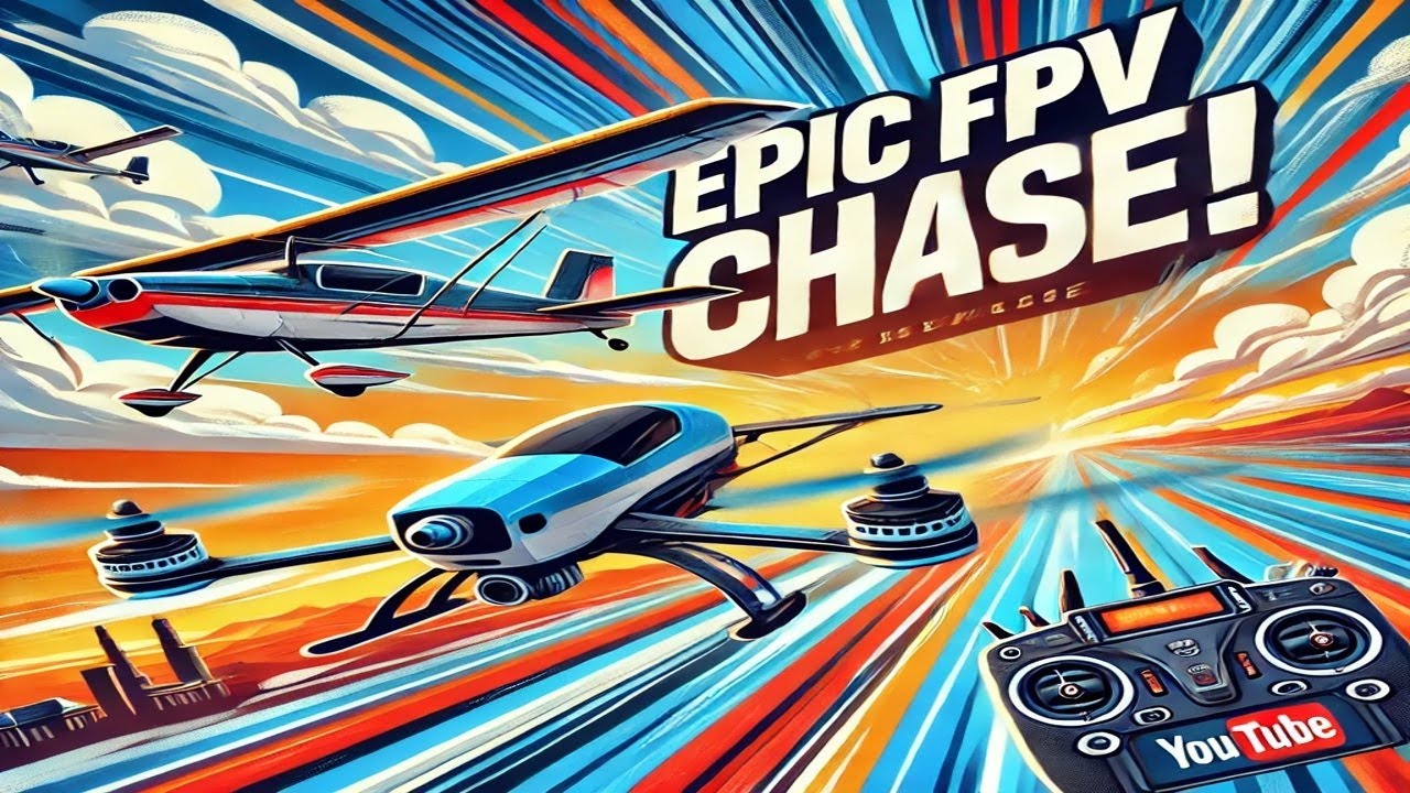 RC Plane vs DJI Avata 2 - The Ultimate Chase