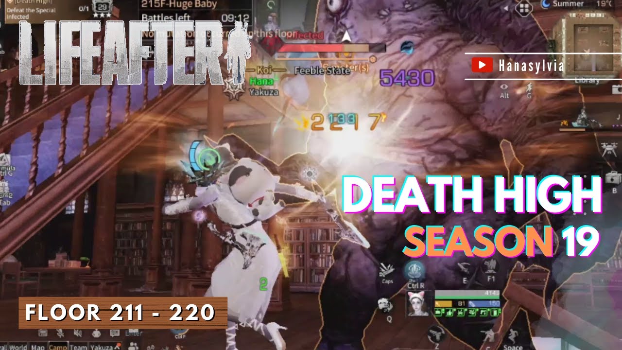 🗡 Death High Floor 211 - 220 || Lifeafter Death High Season 19