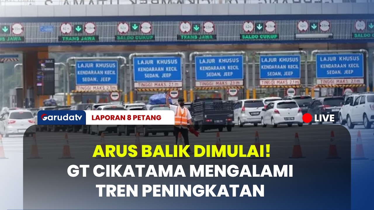 PECAH! 13 Ribu Kendaraan Mulai Serbu Jakarta, Arus Balik Lebaran Dimulai Sore Ini!