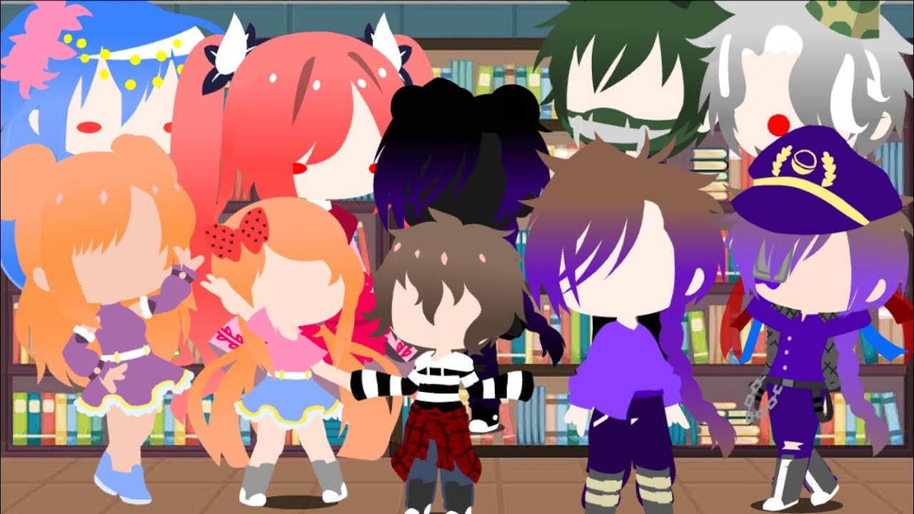Afton family stuck in a room for 24 hours part 1/2 {Gacha Club}