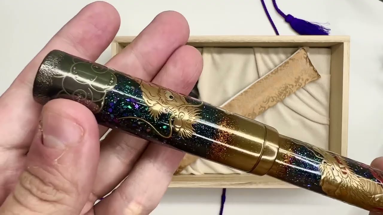 A Few Fair Pens - Namiki Emperor Dragon Fountain Pen 並木蒔絵龍万年筆