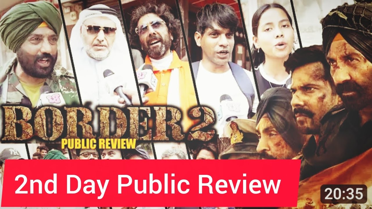  2nd day Border 2 public review | border 2 hall review #border2 #review #hall