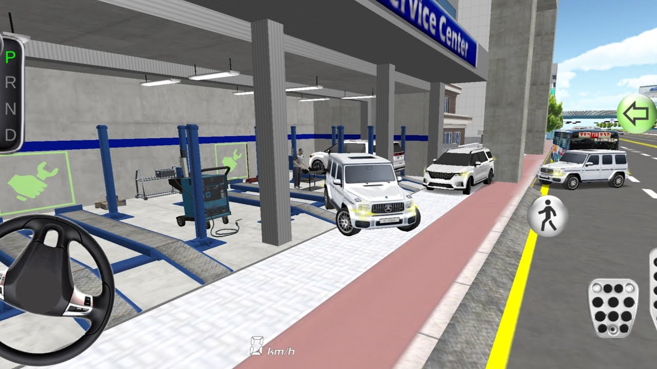 3d driving class 2 New Super car rail station city right enjoy Android gameplay