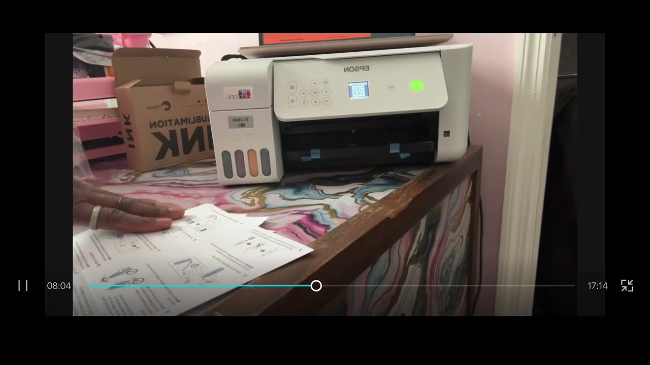 Setting up the Epson Ecotank 2800