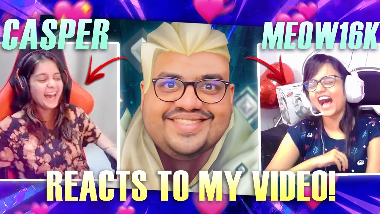 @Meow16k and @CaspeRMineK Reacts to 