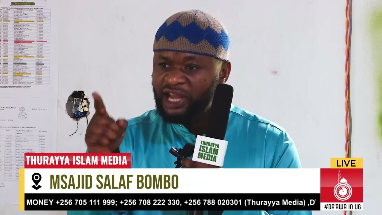 TUVE KU MAZAMBI TUDDE ERI ALLAH  - JUMA BOMBO  - SHK SALIM BBOSA