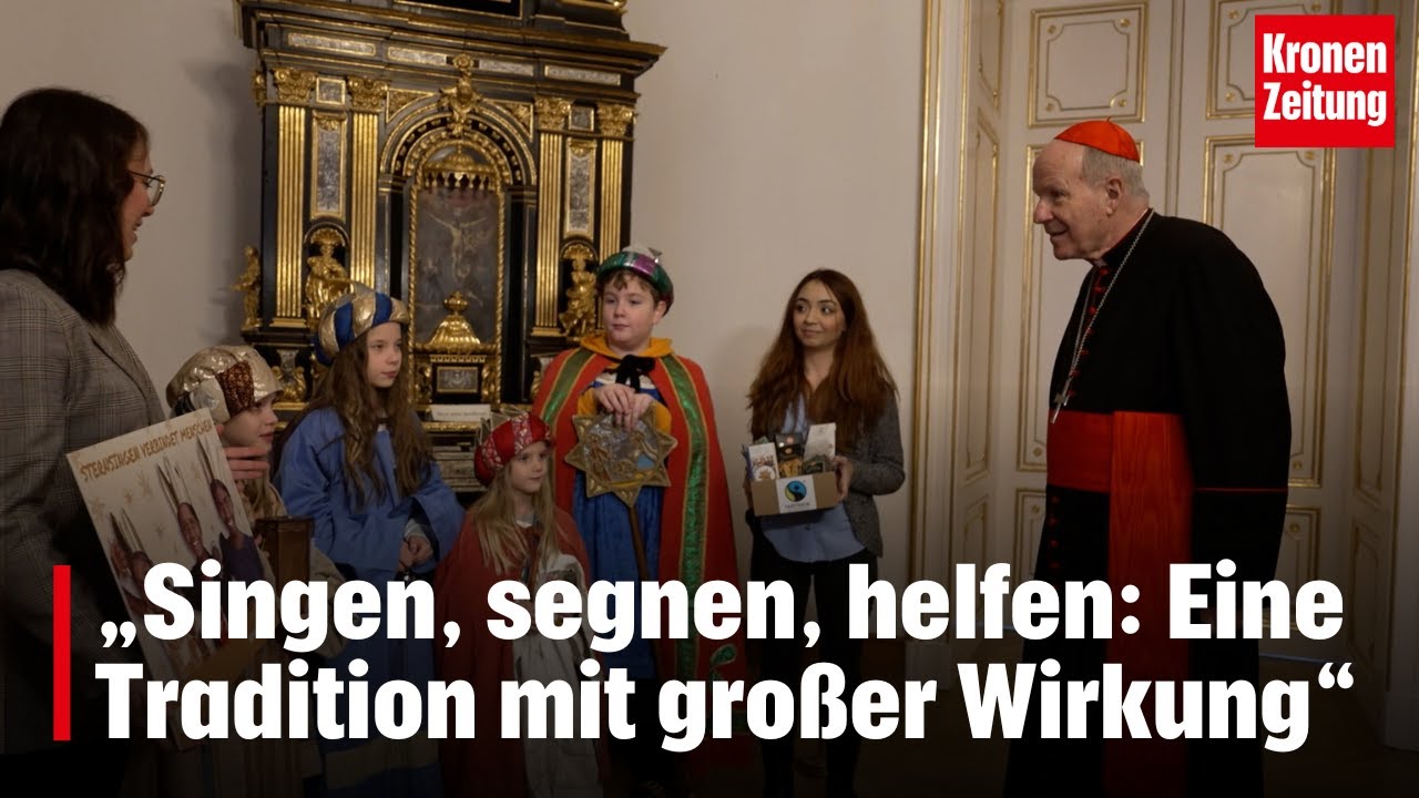 „Singen, segnen, helfen: Eine Tradition mit großer Wirkung“ | krone.tv NEWS