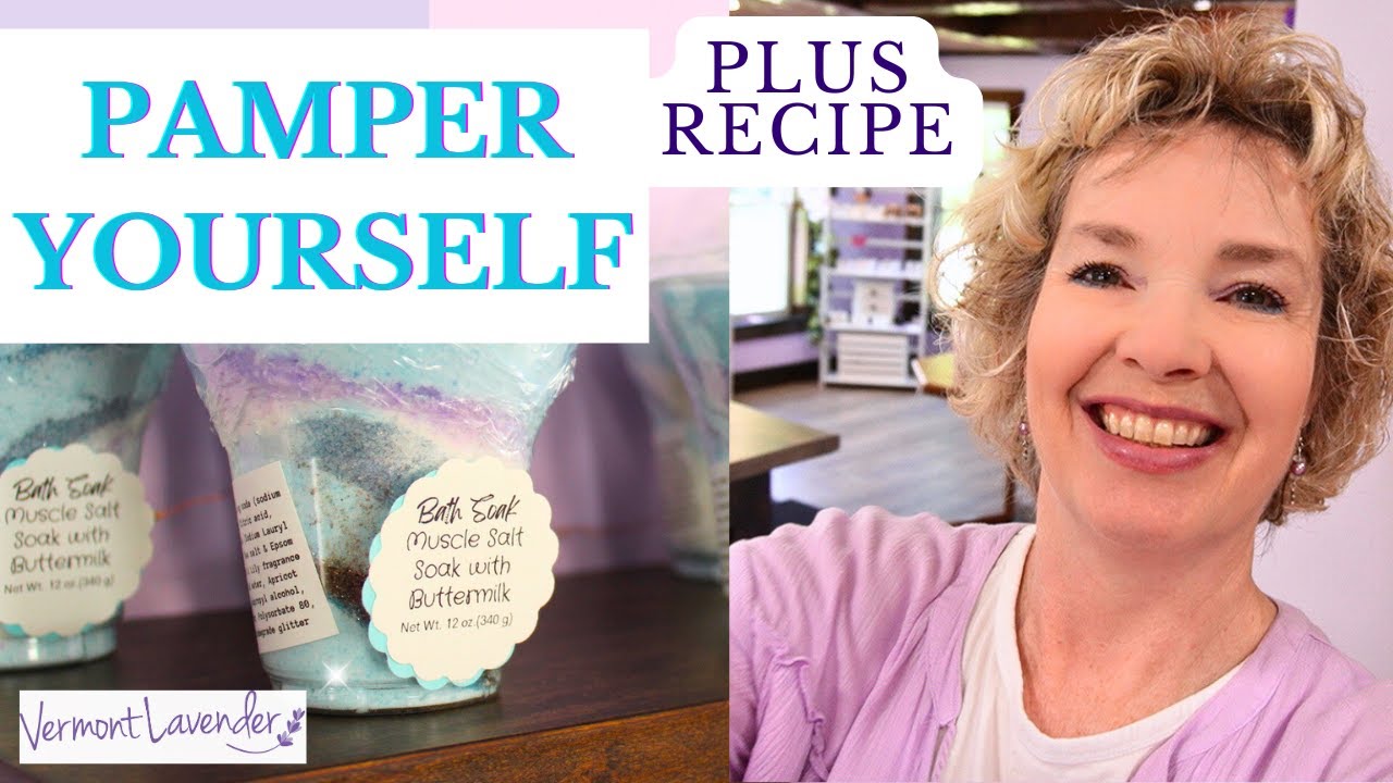 Indulge Your Skin | make great for skin Bath Soak DIY at Home | Vermont Lavender