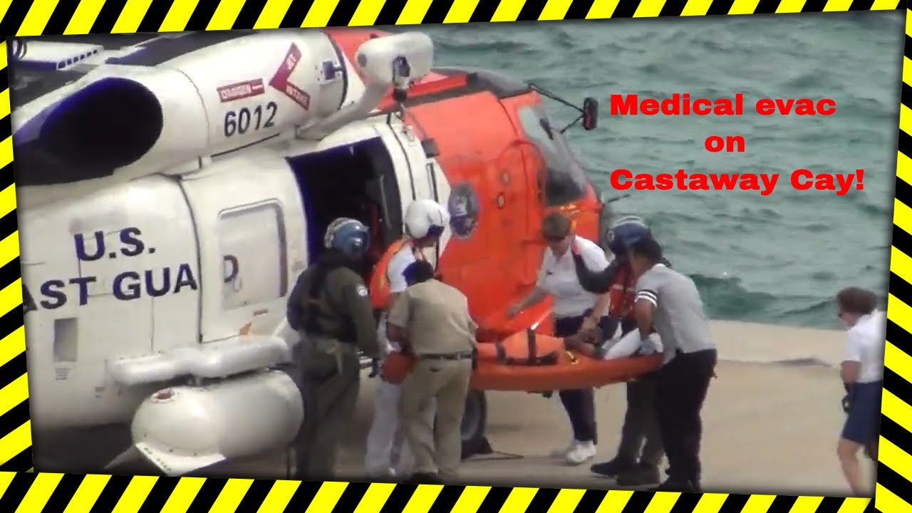 Disney  Fantasy medical evac on Castaway Cay  April 5 2019