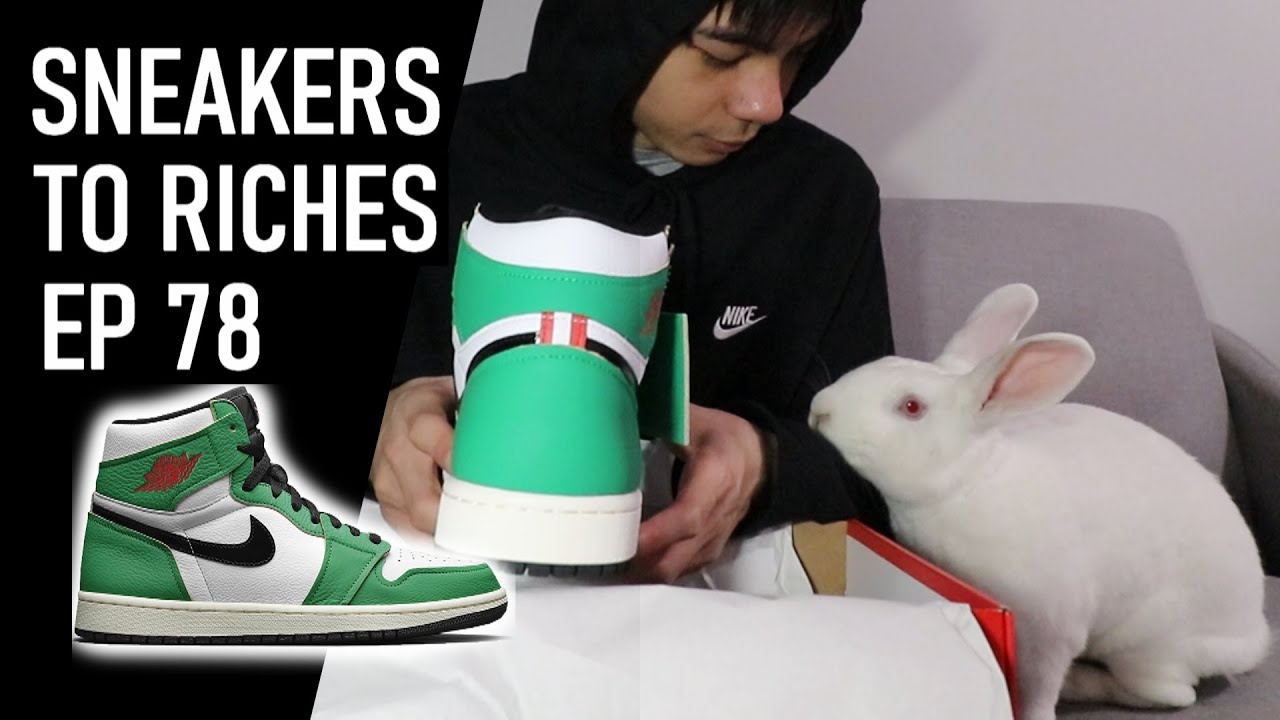 Nike Air Jordan 1 Lucky Green LIVE COP - Sneakers To Riches Ep 78