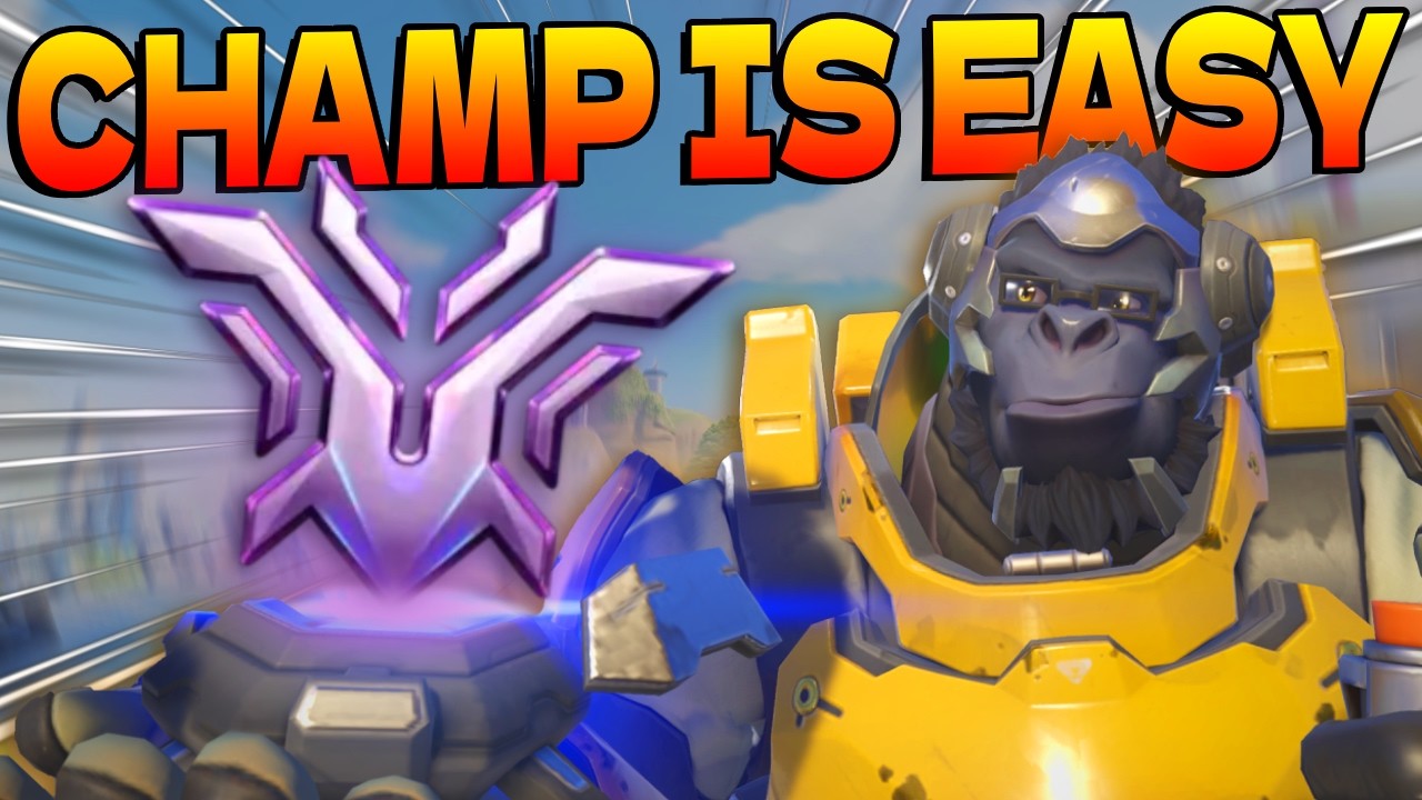 Smurfing in Champ Lobbies with Winston | Overwatch 2