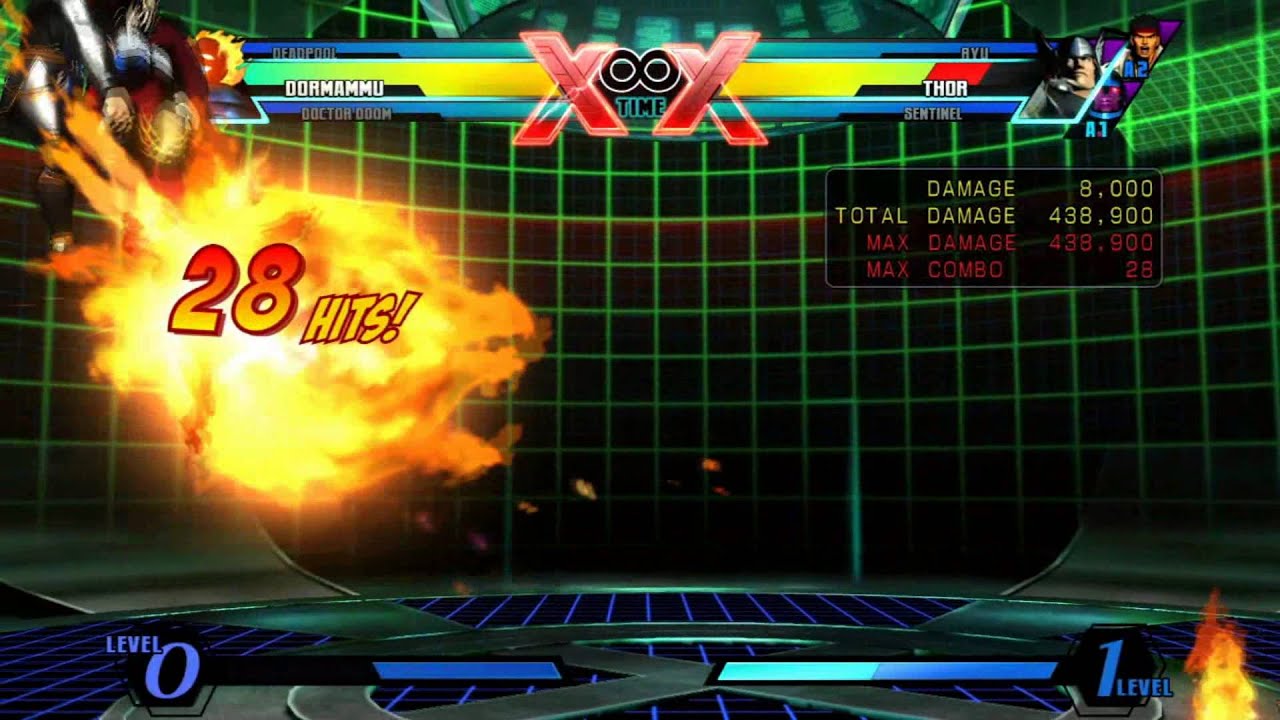 UMvC3 Dormammu/Doom Missiles Synergy