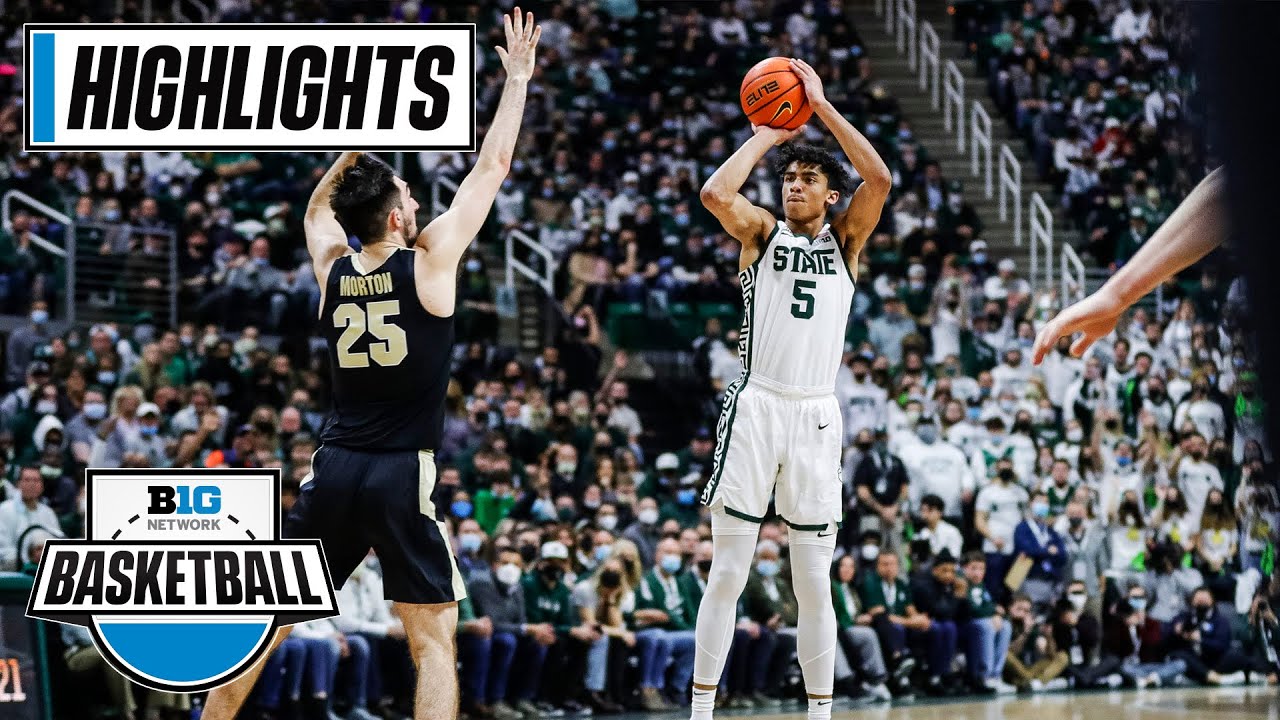Purdue at Michigan State | Extended Highlights | Big Ten Men's Basketball | Feb. 26, 2022
