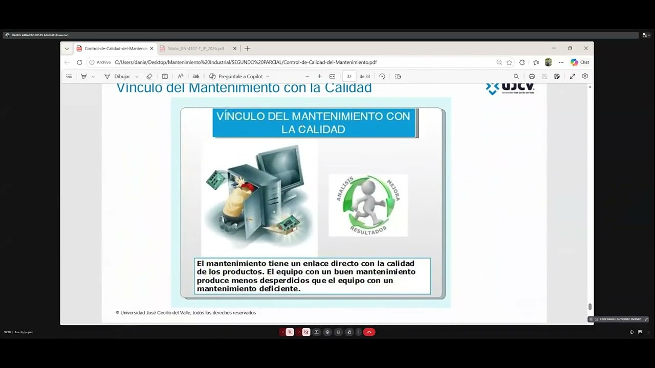 IIN4107 - MANTENIMIENTO INDUSTRIAL - S7 - 05-03-26