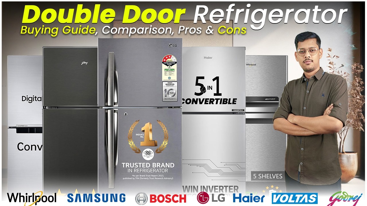 Refrigerator Buying Guide 2026 | Top 5 Refrigerator Brands | Best Double Door Refrigerator 2026