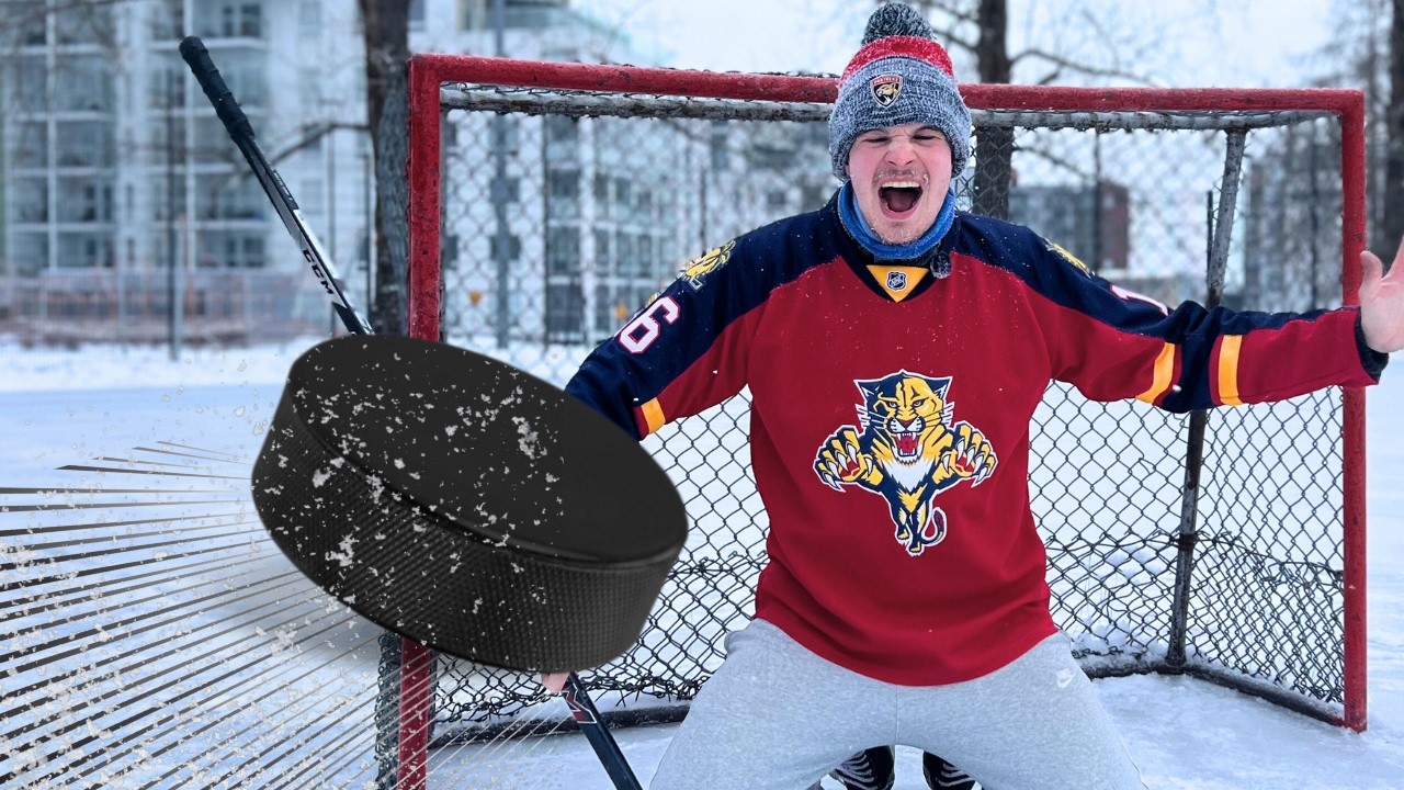 Kokeilin JÄÄKIEKKO HAASTEITA!🏒