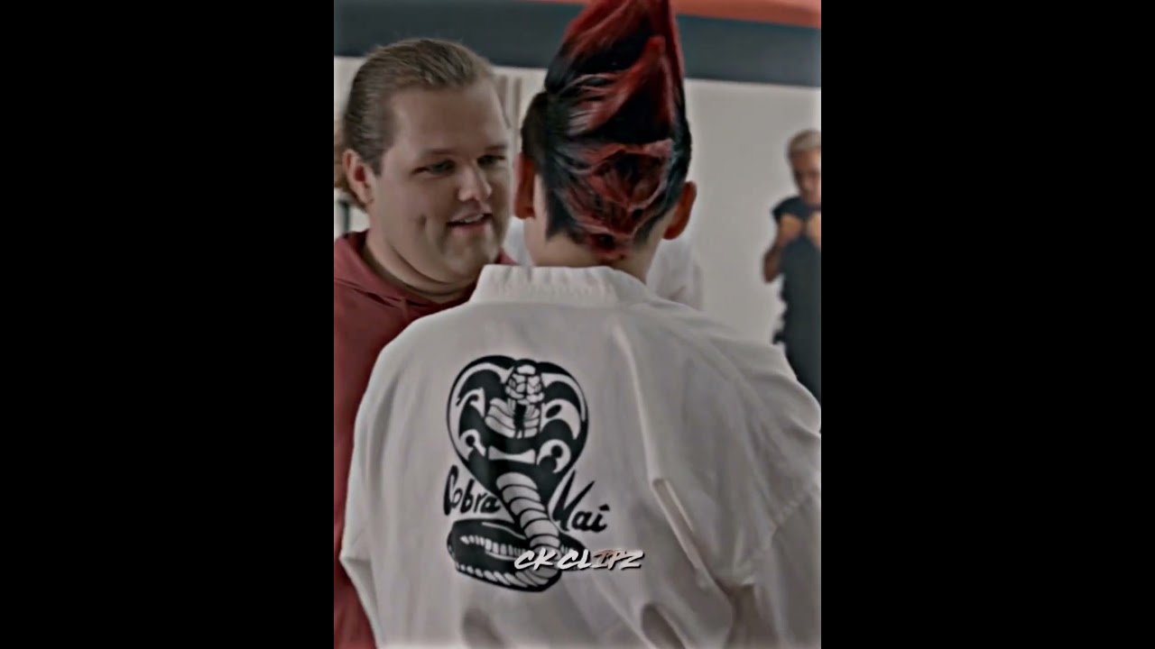 King of the Cobra Kai dojo#cobrakai #johnnylawrence #migueldiaz#hawk #robbykeene #kwon #cobrakaichop