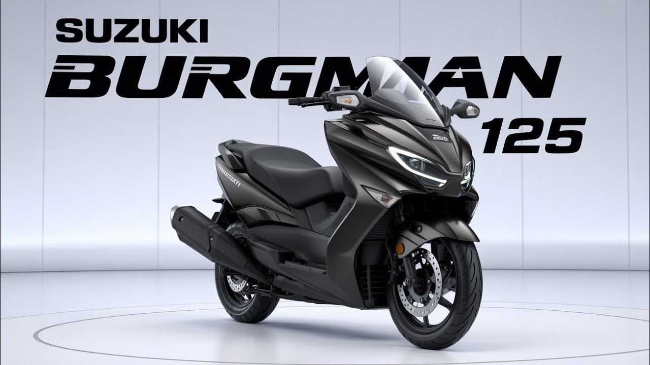 2026 Suzuki Burgman 125 Scooter Review – Power, Comfort & Style in Performance 