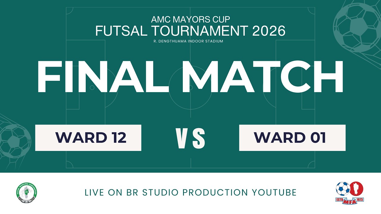 AMC MAYORS CUP FUTSAL TOURNAMENT 2026 | FINAL| WARD 12 VS WARD 1