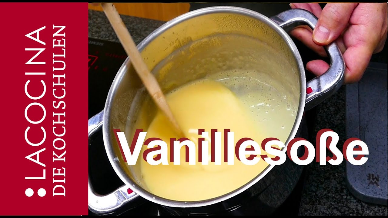 Beste Vanillesoße einfach selber machen | Rezept aus den La Cocina Kochschulen