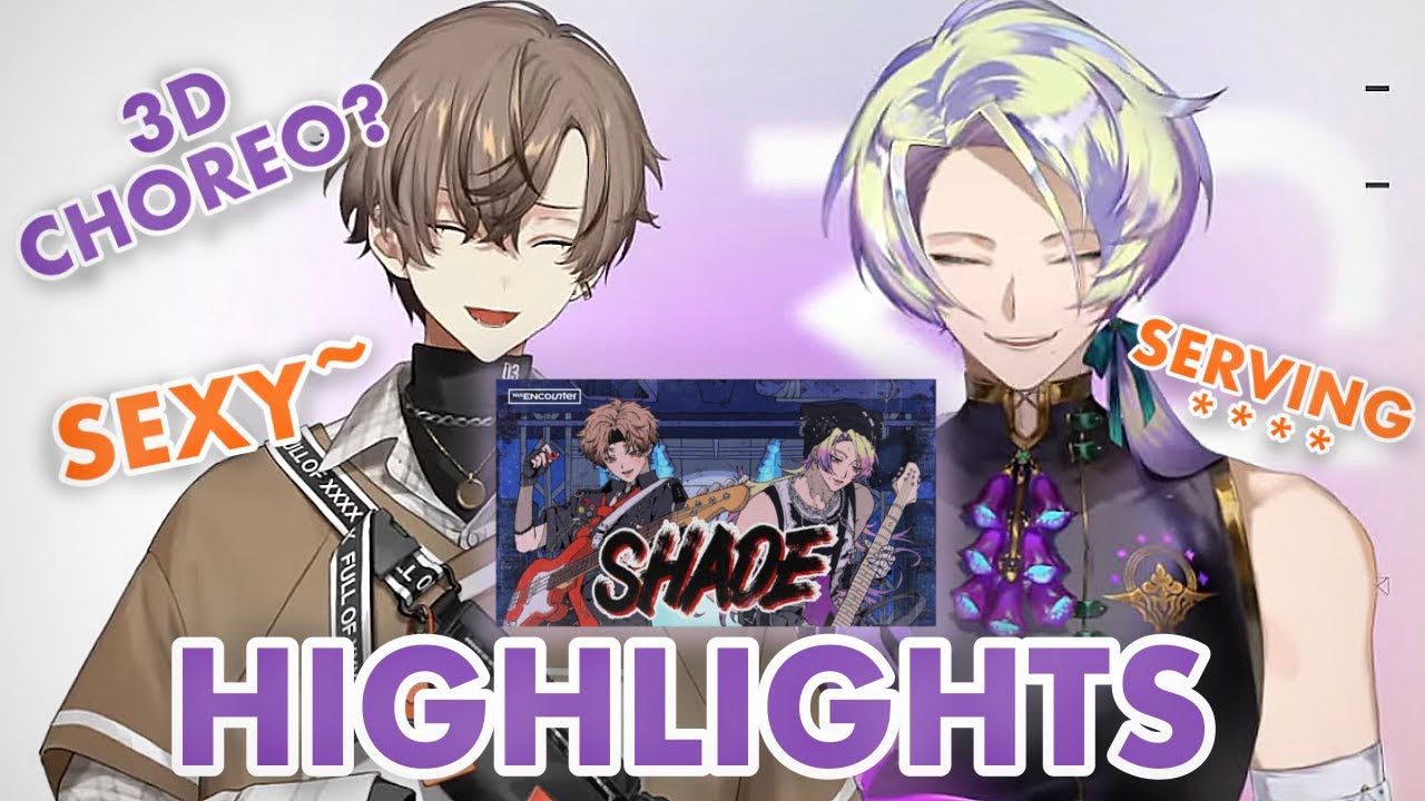 Claude and Alban's SHADE afterparty BEST MOMENTS | Original Song release highlights - NIJISANJI EN